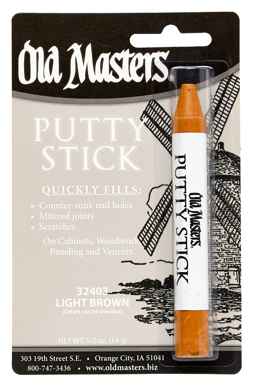 STICK PUTTY LIGHT BROWN 1/2OZ