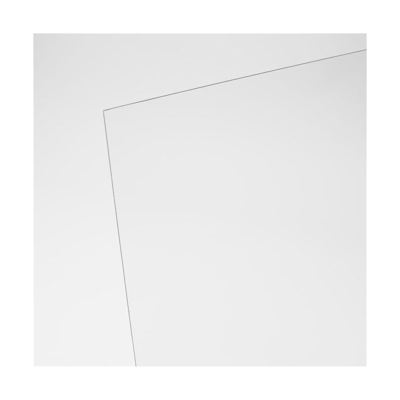 Optix 1AU0364A Flat Sheet, 36 in L, 30 in W, 0.093 in Thick, Clear