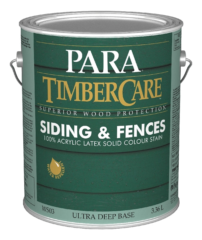 Para 2103 Exterior Stain, Ultra-Deep Satin, Colorless, Liquid, 1 gal