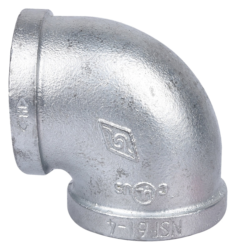 ProSource 2A-2G Pipe Elbow, 2 in, Threaded, 90 deg Angle