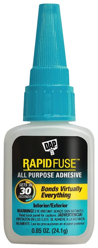 DAP 00155 Adhesive, Clear, 0.85 oz Bottle