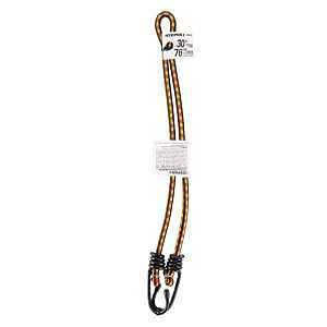 Keeper A06031Z Bungee Cord, 30 in L, Rubber, Orange/Yellow, Hook End