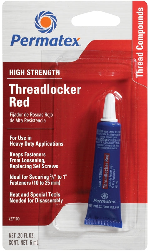 THREADLOCKER HI STRNTH RD 6ML