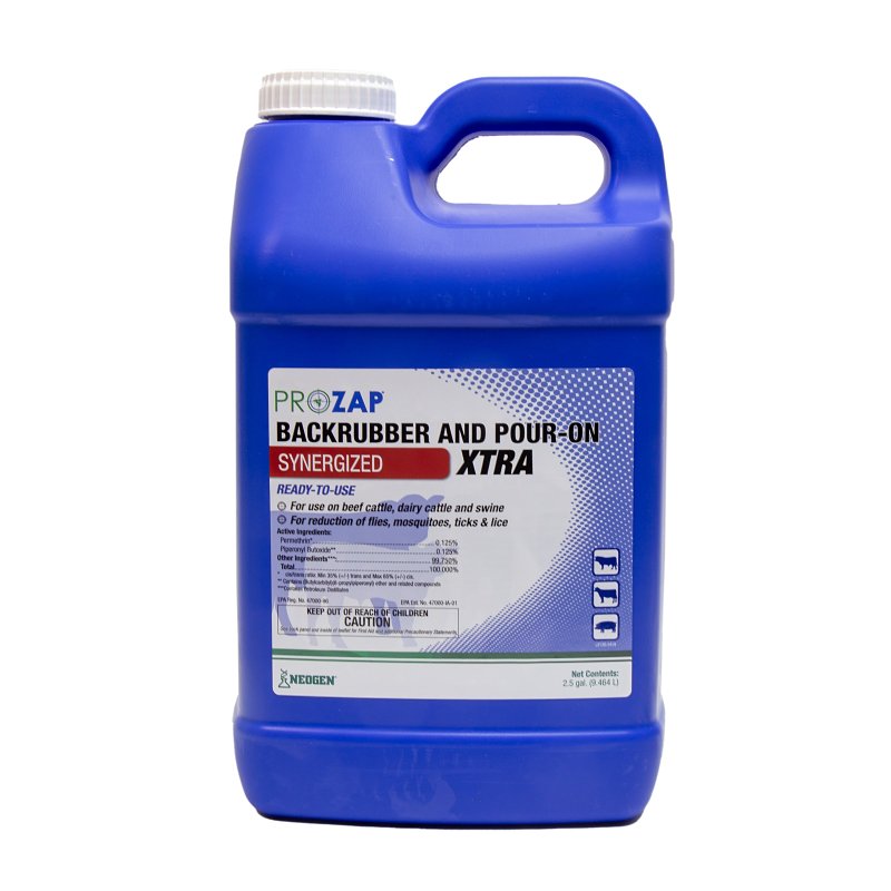 Neogen 966010 Backrubber Insecticide, Liquid, Clear, Strong, 2.5 gal