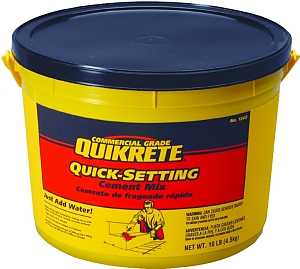 Quikrete 1240-11 Cement, Brown/Gray, 10 lb Pail