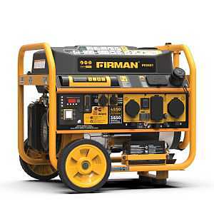 Firman Performance Series P03631 Portable Generator, 30 A, 120/240 V, 3650 W Output, Gasoline, 5 gal Tank