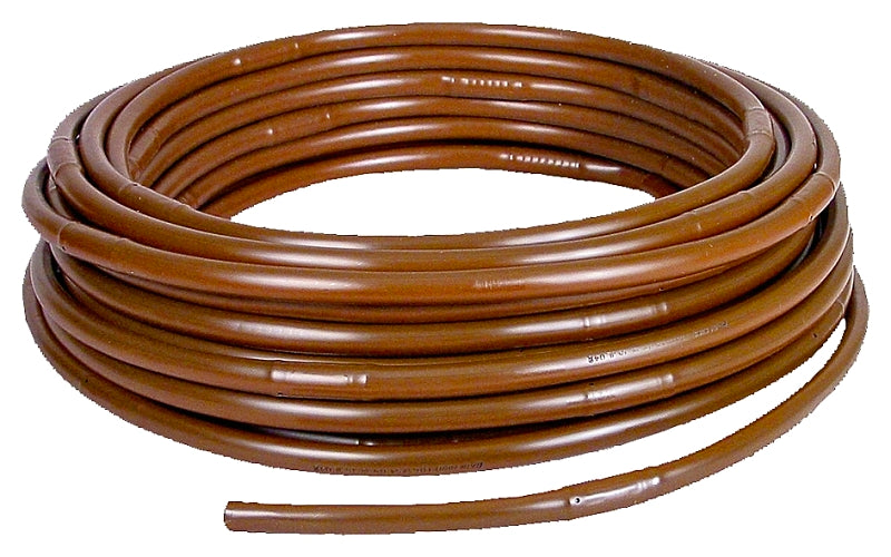 Rain Bird ET63-100S Emitter Tubing, 100 ft L, Brown