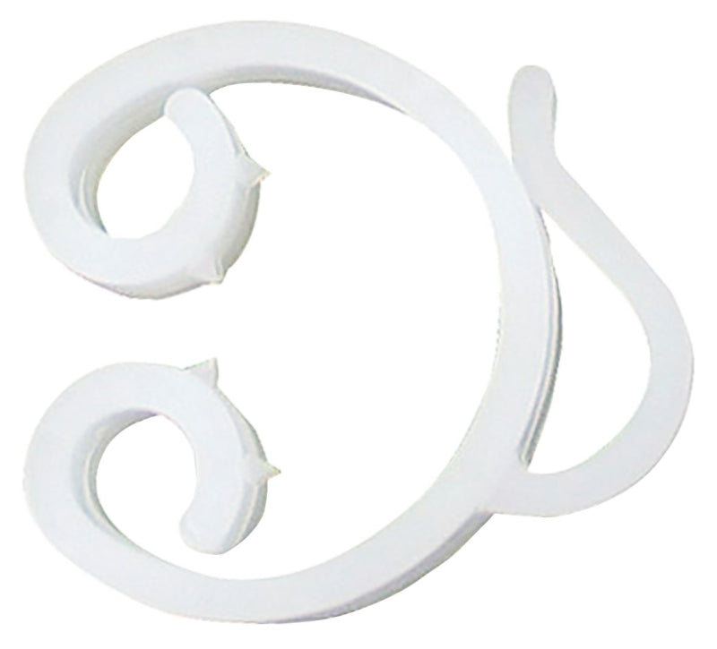 Adams 3210-99-1640 Deck Clip, Polypropylene, White