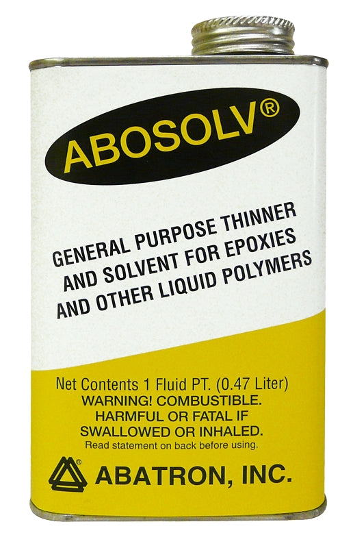 Abatron ASPR Wood Repair Solvent, Liquid, Irritating Aromatic, Clear, 1 pt