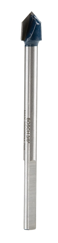 Bosch GT500 Drill Bit, 3/8 in Dia, 4 in OAL, 3/8 in Dia Shank, Flat Shank