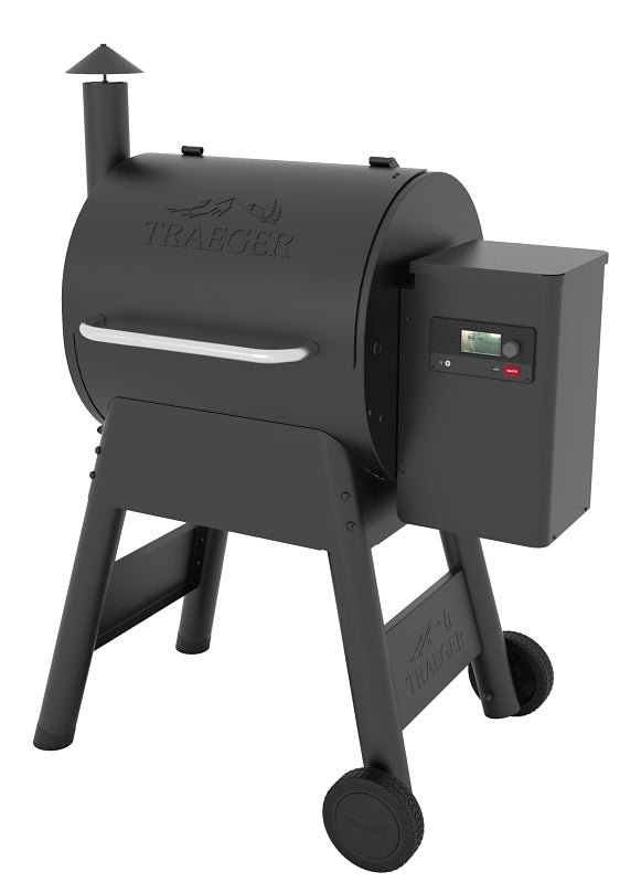 Traeger Pro 575 TFB57GLE Pellet Grill, 36000 Btu, 572 sq-in Primary Cooking Surface, Smoker Included: Yes, Black