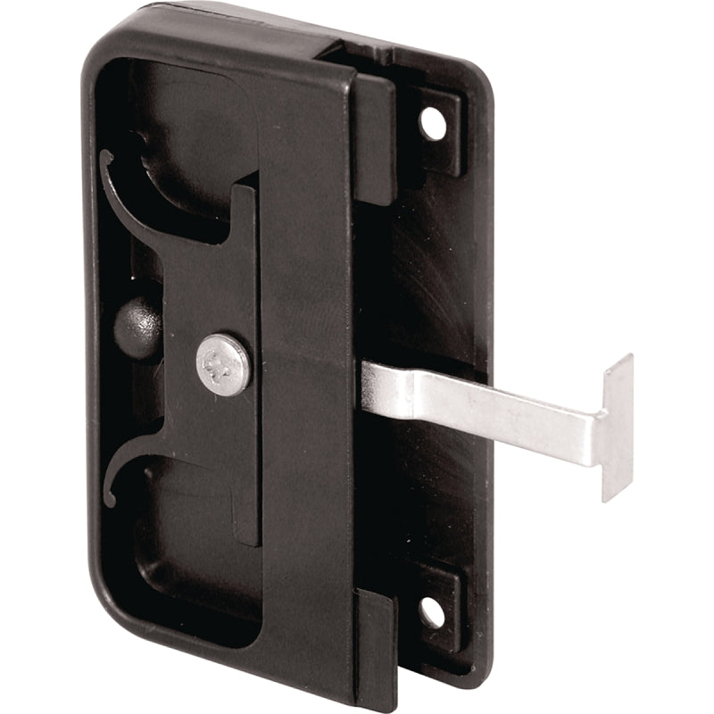 Prime-Line A 142 Door Latch and Pull, 2 in Pull W, Plastic/Steel