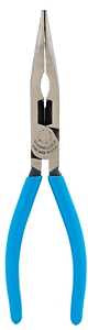 CHANNELLOCK E388 Nose Plier, 7.45 in OAL, Blue/Red Handle, Comfort-Grip Handle, 0.7 in W Jaw, 2.6 in L Jaw