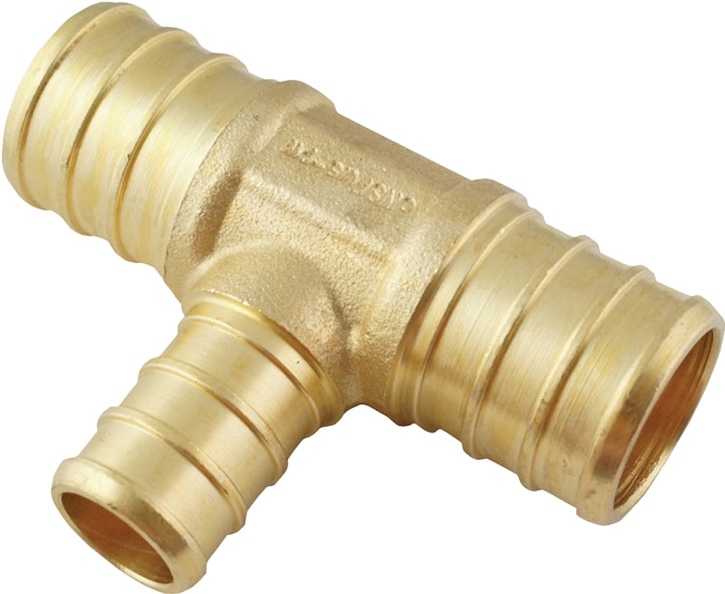 Apollo Valves APXT3434125PK Tube Tee, 3/4 x 3/4 x 1/2 in