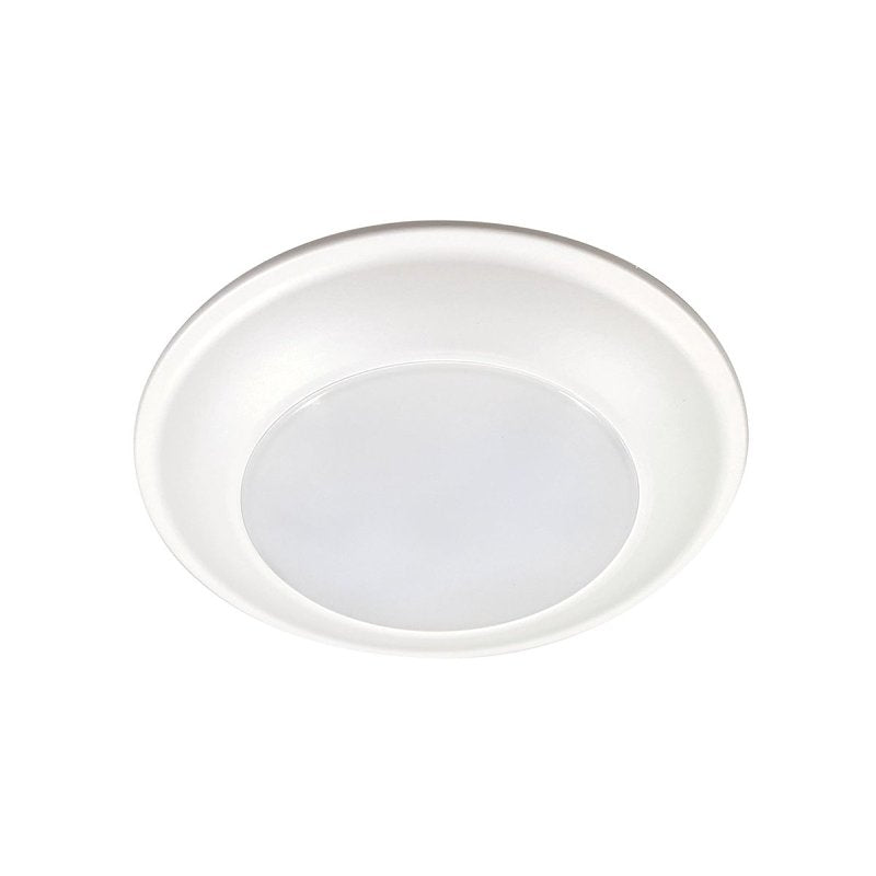 Halo HLS Series HLS6099401EWH-6BP Light Fixture, 0.128 A, 120 V, 15.4 W, LED Lamp, 945 Lumens, 4000 K Color Temp