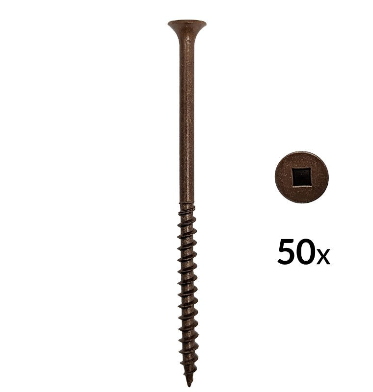 WOOD SCREW NO10 X 3-1/2IN