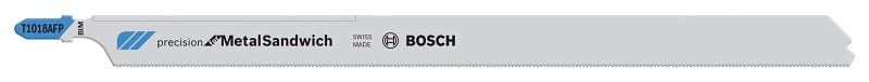 Bosch T1018AFP1 Jig Saw Blade, 10 in L, 24 TPI