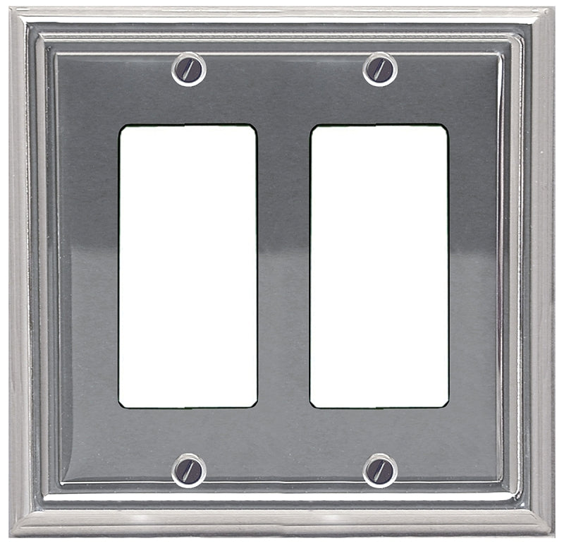 2-202RR WALLPLATE DBL-R CHROME