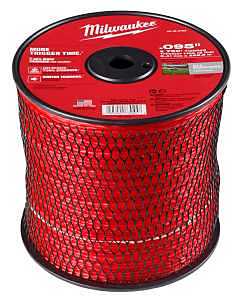 Milwaukee 49-16-2783 Trimmer Line Spool, 0.09 in Dia, 750 ft L, Polymer, Red