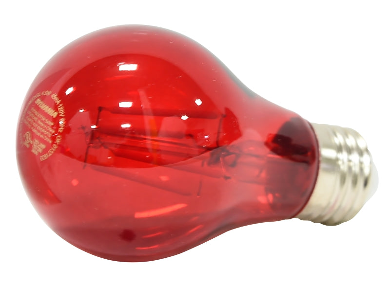 Sylvania LED4.5A19DIMREDGLRP Ultra LED Bulb, General Purpose, A19 Lamp, E26 Lamp Base, Dimmable, Red