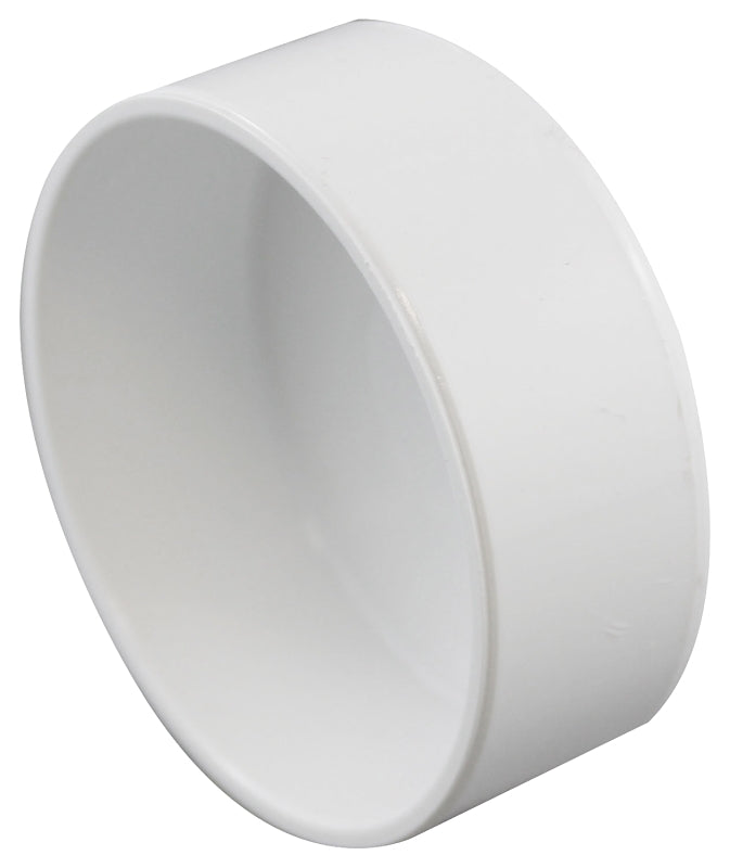 IPEX 201011 Vacuum Pipe Cap, 2 in, Socket, PVC, White