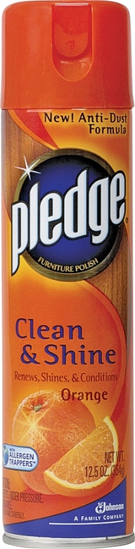 Pledge 72373 Furniture Polish, 9.7 oz, Pleasant