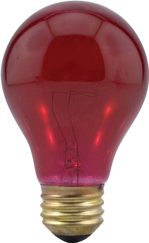 Sylvania 11712 Incandescent Bulb, 25 W, A19 Lamp, Medium Lamp Base, 180 Lumens, 2850 K Color Temp, 3000 hr Average Life