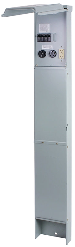 GE Industrial Solutions GE1LU532ES Earth Burial Pedestal, 100 A, 120, 240 V, Plug-In Mounting