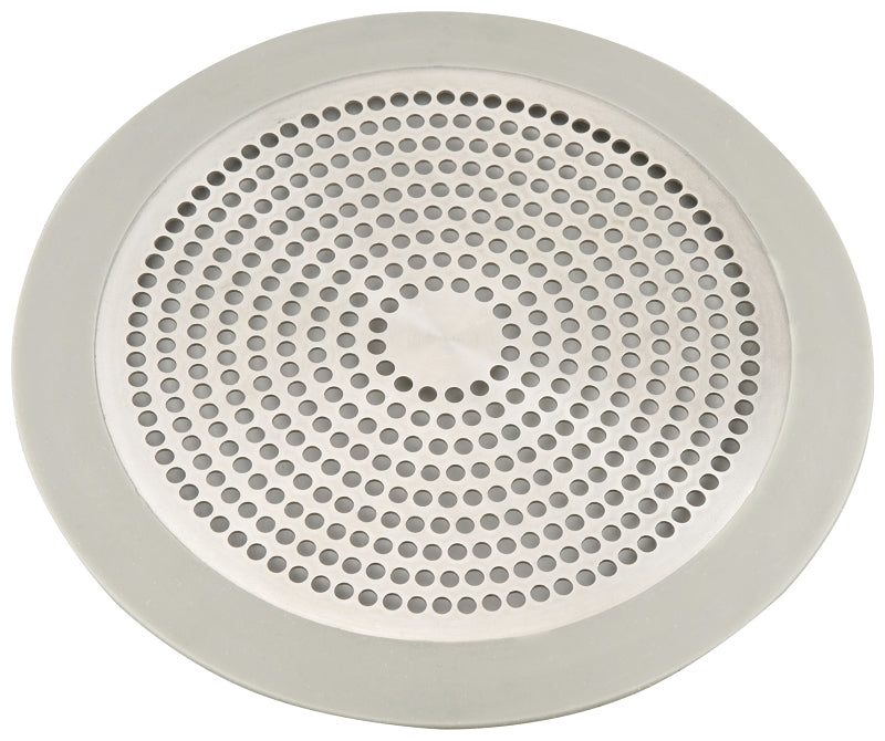 Moen M8665 Shower Strainer, 5-3/4 in Dia, Stainless Steel, For: Shower Drain