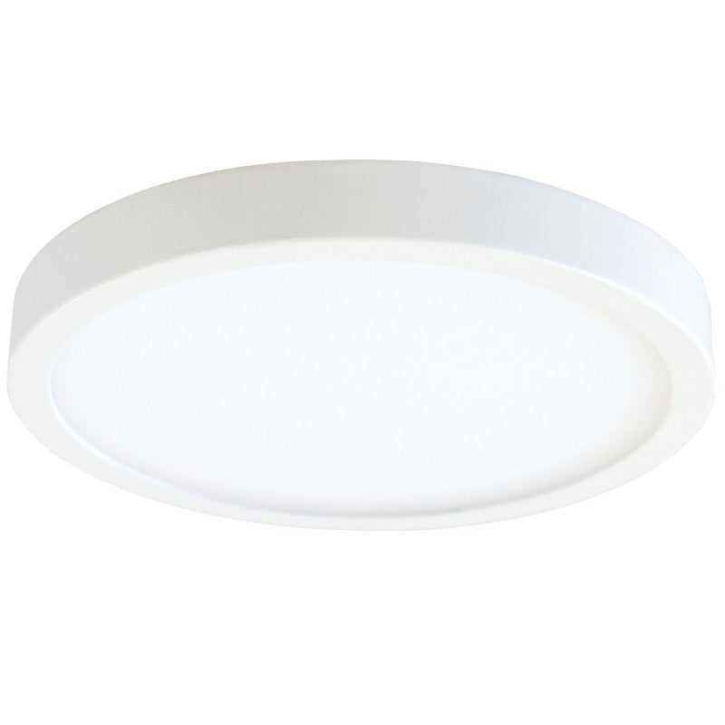 Boston Harbor Panel Light, LED, Flat, Round, 7 in