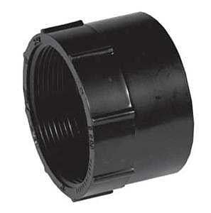 IPEX 027344 Pipe Adapter, 4 in, Hub x FPT, ABS, SCH 40 Schedule