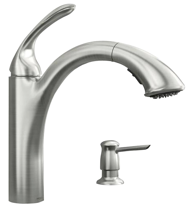 87035SRS KITCHEN FAUCET 1H SS