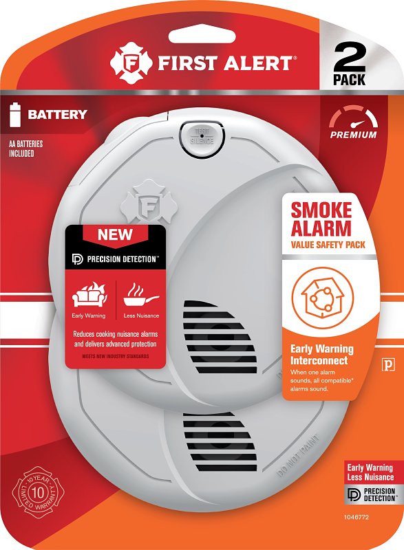 SMOKE ALARM DC B/O WRLSS INTCN