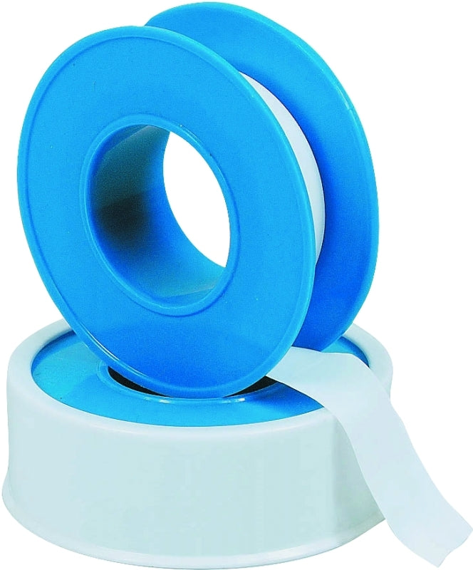 Harvey 017165-144 Thread Seal Tape, 1296 in L, 1/2 in W, PTFE, Blue/White