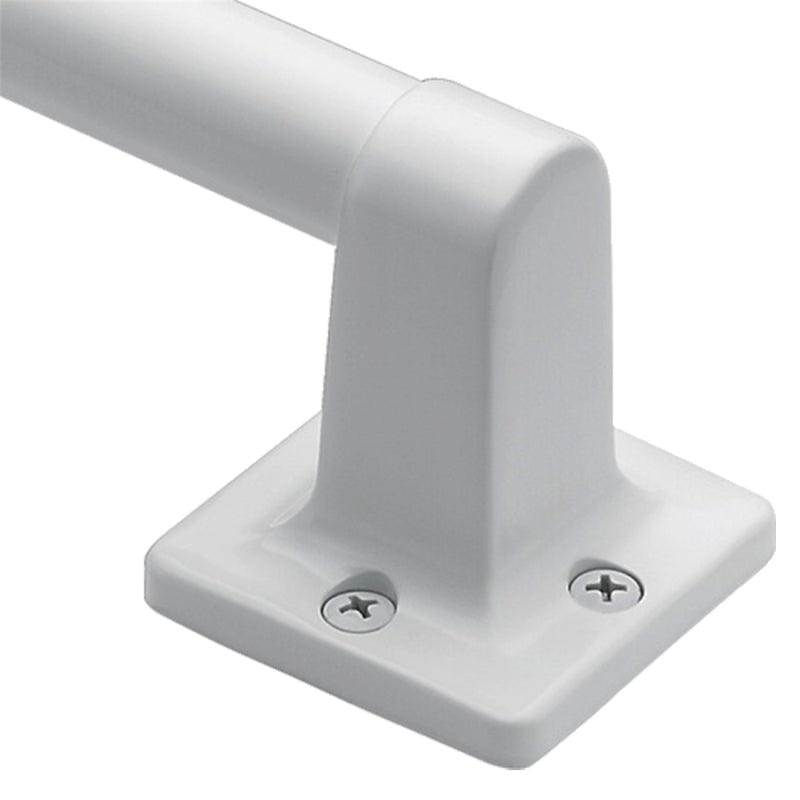 Moen Home Care Series LR2250W Bath Grip, 9 in L Bar, Stainless Steel, Glacier, Wall Mounting