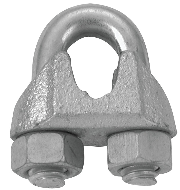 BARON 260-1 Wire Rope Clip, Malleable Iron, Galvanized