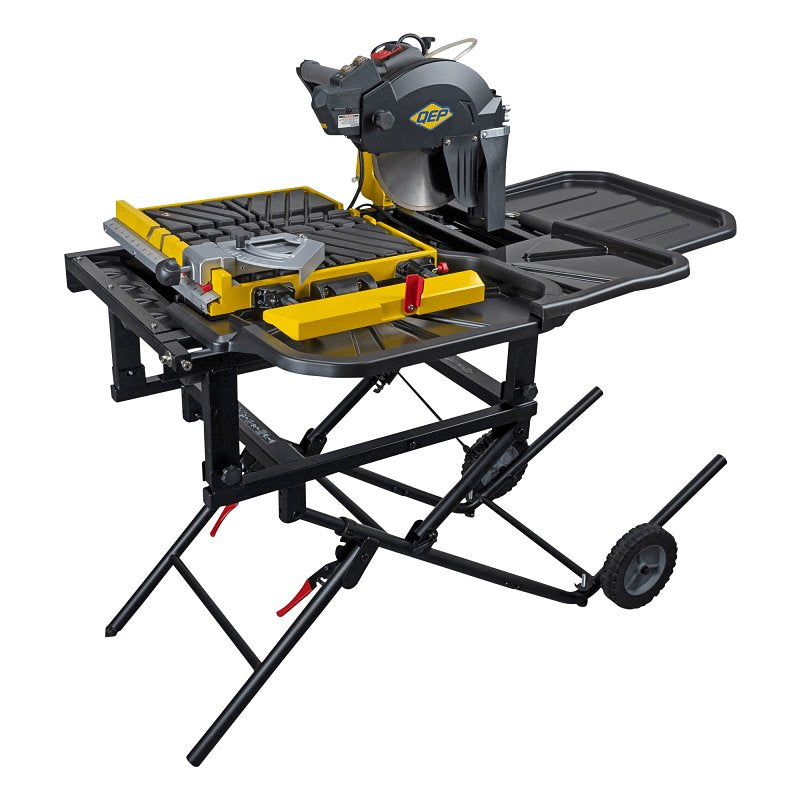 QEP 900XT Pro Series 61900Q Wet Tile Saw, 15 A, 10 in Dia Blade, 24 in Ripping, 5/8 in Arbor, 3600 rpm Speed