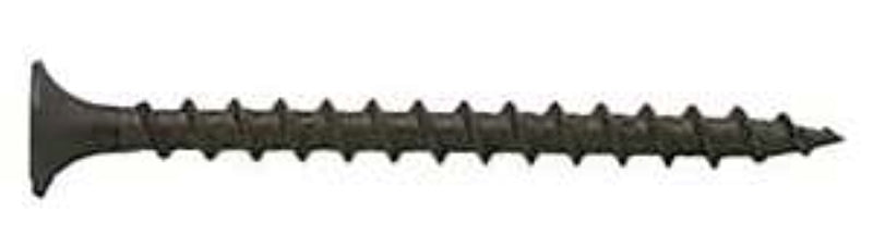 Orgill Bulk Nails 93430 Screw, #8 Thread, 3 in L, Twinfast Thread, Bugle Head, Phillips Drive, Sharp Point, Phosphate