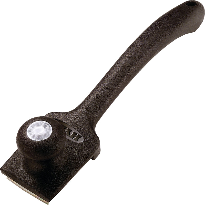 Hyde 10540 Pull Scraper, 2-1/2 in W Blade, 4-Edge Blade, HCS Blade, Polypropylene Handle, Angled Handle