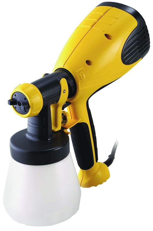 Wagner 0417005 HVLP Paint Sprayer, 120 VAC, 2/3 A, 1.5 qt Tank, 6 in Pattern