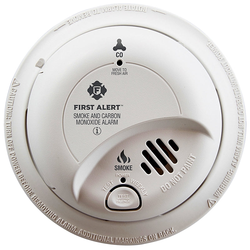 First Alert SC9120LBL Smoke and Carbon Monoxide Alarm, 85 dB, Electrochemical Sensor