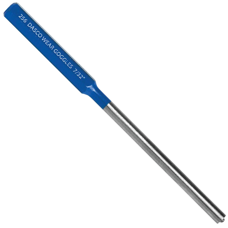 Dasco Pro 255-0 Roll Pin Punch, 3/16 in Tip, 4-1/2 in L, Steel