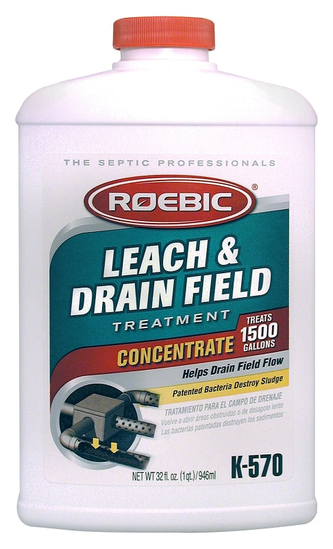 Roebic K-570 Leach and Drain Field Opener, Liquid, Clear, 1 qt