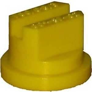 Valley Industries 90.080.002-CSK 80 Mesh Fan Tip, Compression, Nylon, Yellow, For: Agricultural Sprayer