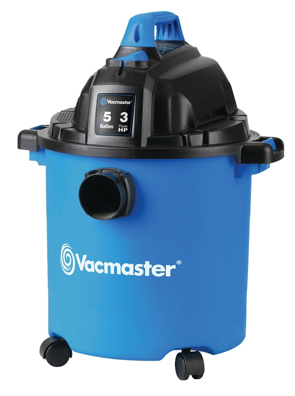 Vacmaster Professional VJC507P Wet and Dry Vacuum Cleaner, 5 gal Vacuum, Foam Sleeve Filter