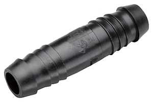 Rain Bird SWGCPLG Swing Pipe Coupling, 1/2 in Connection, Barb, Polyoxymethylene, Black