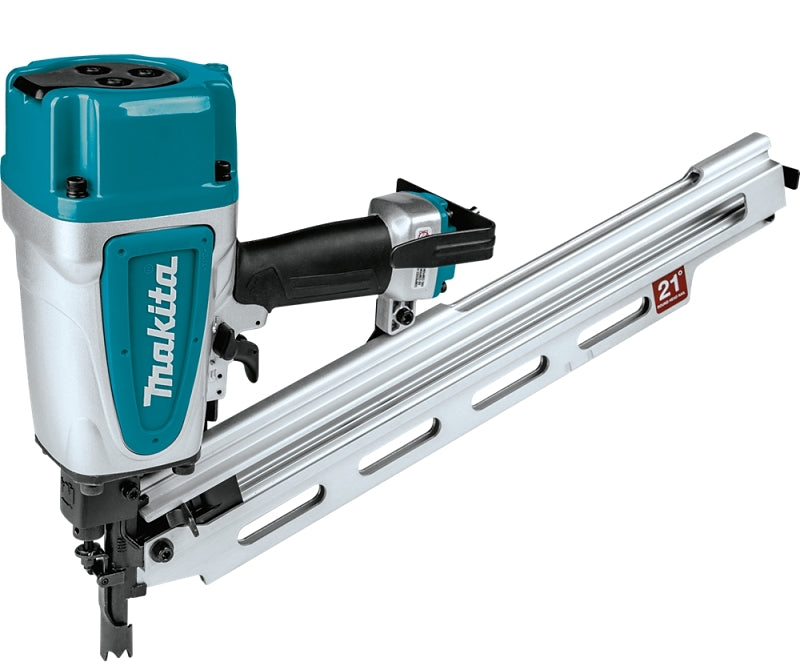 Makita AN924 Air Nailer, 21 deg Collation, 6.2 scfm Air