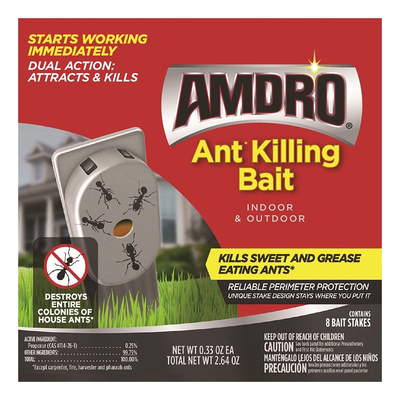 STAKES ANT AMDRO 8 PK