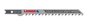 Lenox 1991404 Jig Saw Blade, 7/32 in W, 3-1/2 in L, 20 TPI