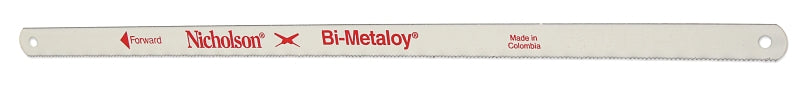 Crescent Nicholson Bi-Metaloy Series 62706N-2 Hand Hacksaw Blade, 1/2 in W, 12 in L, 14 TPI